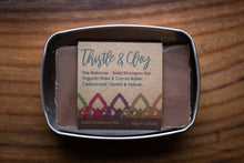 Load image into Gallery viewer, Vegan Solid Shampoo Bar 80g in Tin (Organic Ingredients)